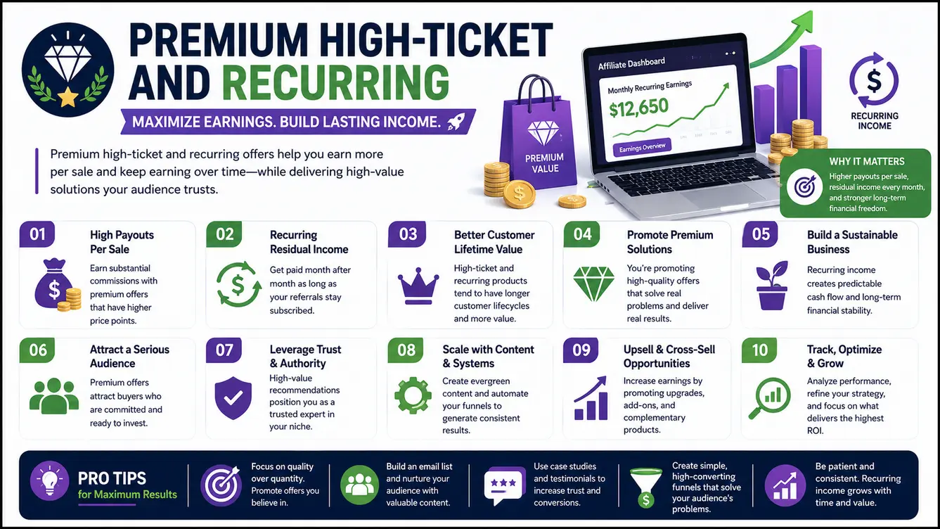 Premium High-Ticket and Recurring